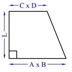 Transformación con lado recto